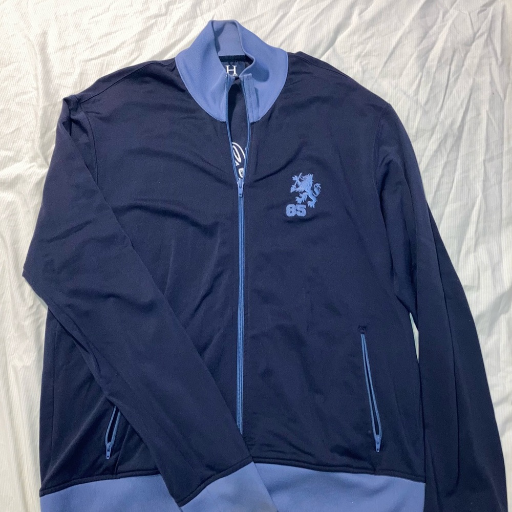 Tommy Hilfiger 85 Lion Crest Navy Blue Performance Jacket